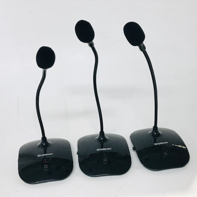 MICROPHONE, Lectern Style 2 - Black Simplecom