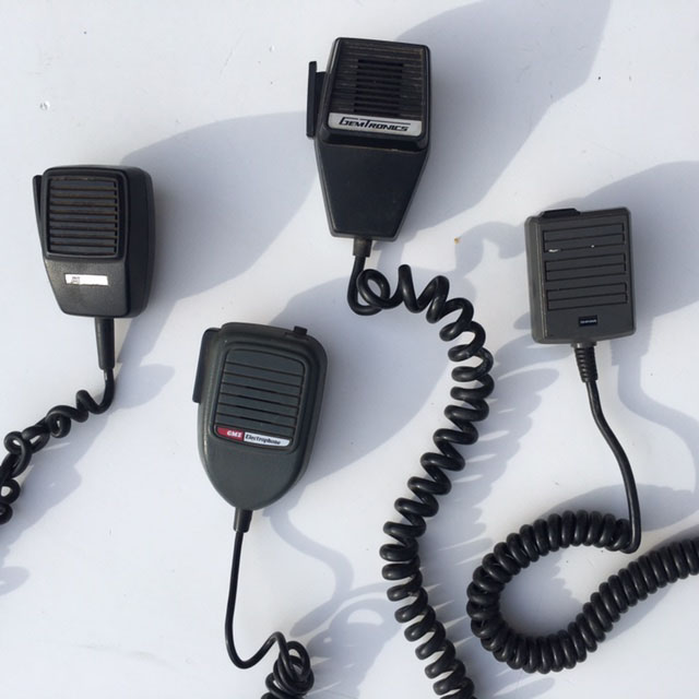 MICROPHONE, Handset w Cord Assorted