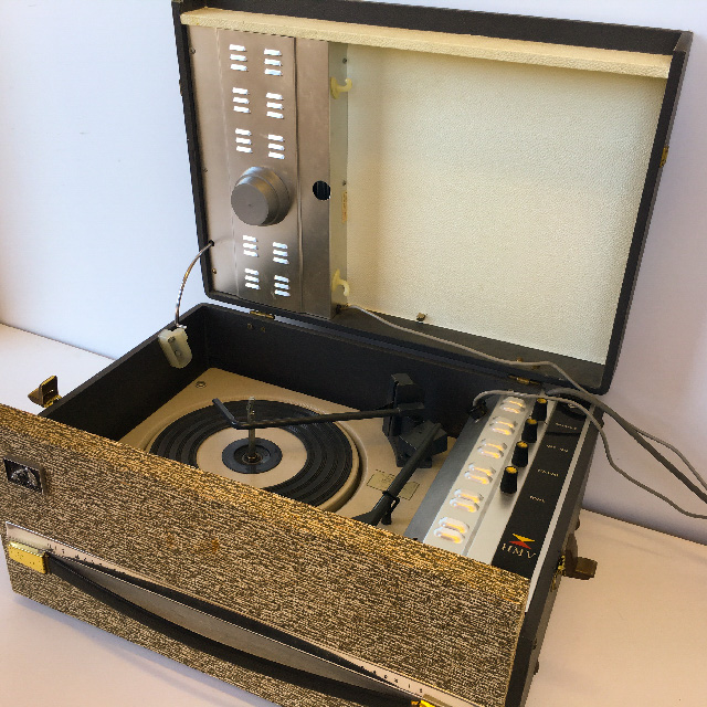 RECORD PLAYER, 1950s HMV