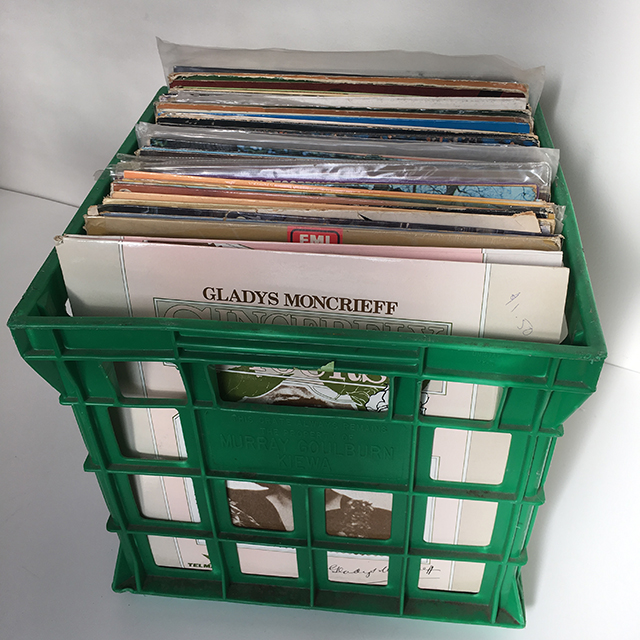 RECORD, Crate Full of Assorted