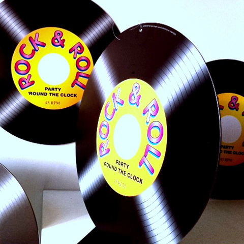 RECORD, Cut Out 45cm D