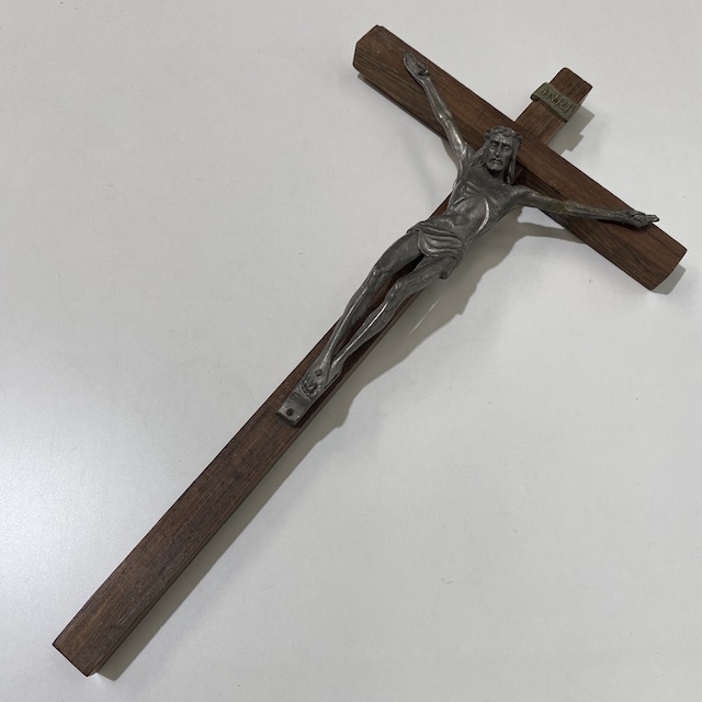CRUCIFIX CROSS, Wooden 48cm