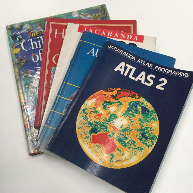BOOK, Atlas - Junior School Atlas Assorted