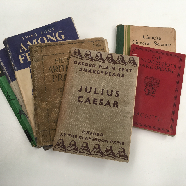 BOOK, School Text Book - Period Soft Cover