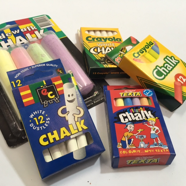 CHALK, Box Of Assorted