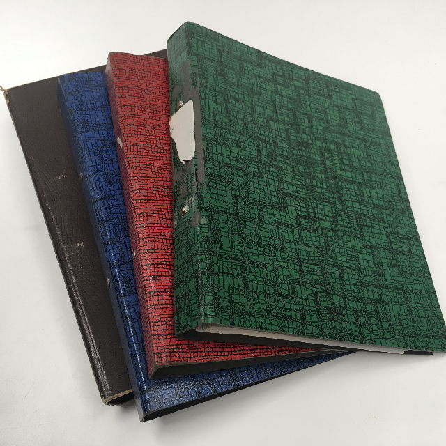 FOLDER, Period School - Red, Green or Blue Cover