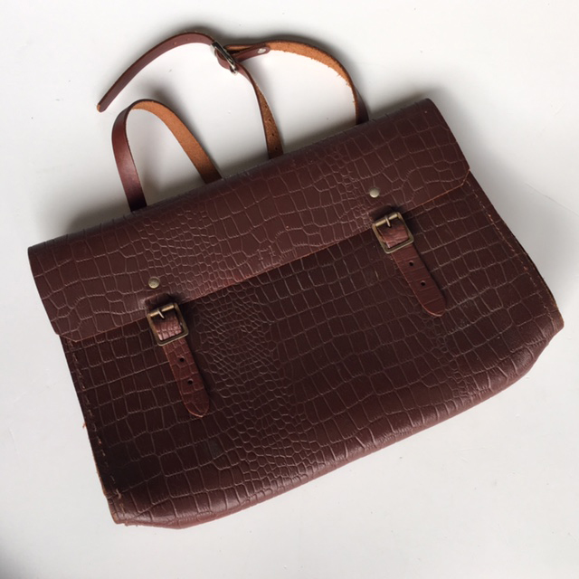 SATCHEL, Brown Vintage