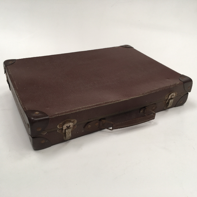 SCHOOL CASE, Brown Globite Slim