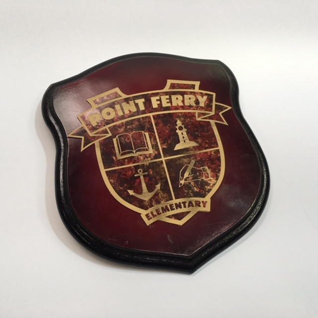 SIGN, School - Point Ferry Plaque