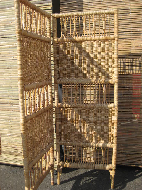 SCREEN, BAMBOO 1.6m x 60cm (Bifold)