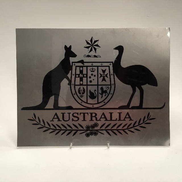 SIGN, Australian Crest - 30 x 40cm