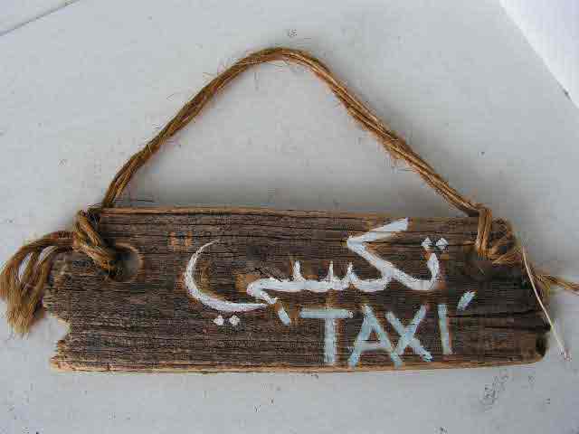SIGN, Arabic Taxi