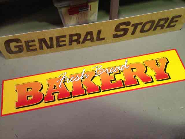 SIGN, Store - Bakery