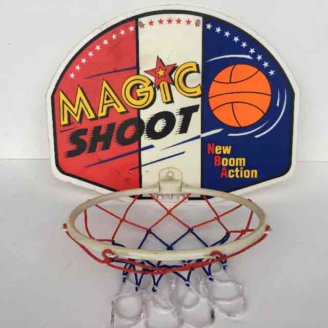 BASKETBALL HOOP, Bedroom Style Magic Shoot 1970s