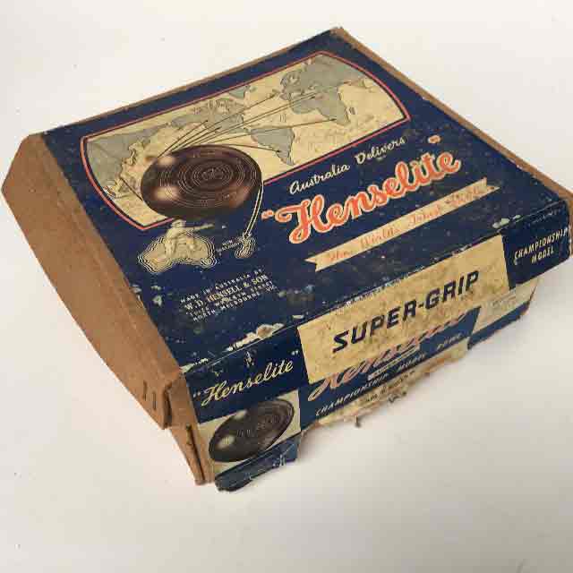 BOWLS, Vintage Box Henselite