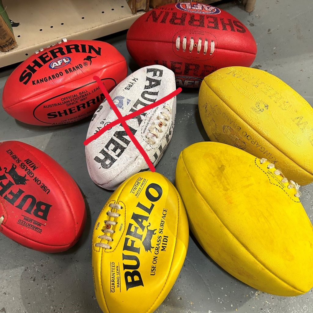 BALL, AFL Football - Assorted