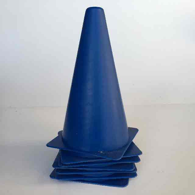 MARKER CONE, Blue 24cm