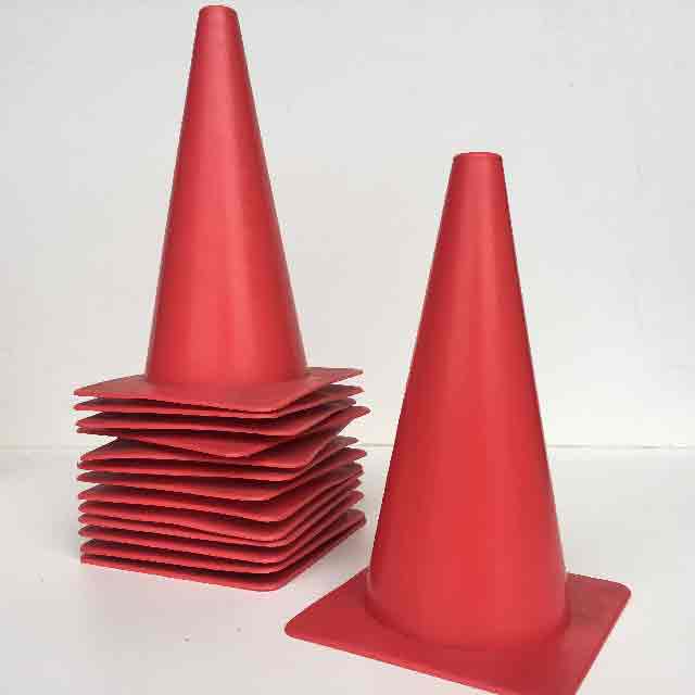 MARKER CONE, Red 32cm