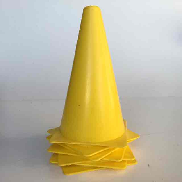 MARKER CONE, Yellow 24cm