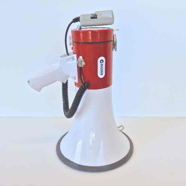 MEGAPHONE - Red & White - Does Not Work