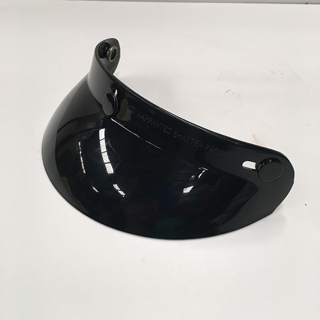 HELMET, Motorcycle - Visor Only Black
