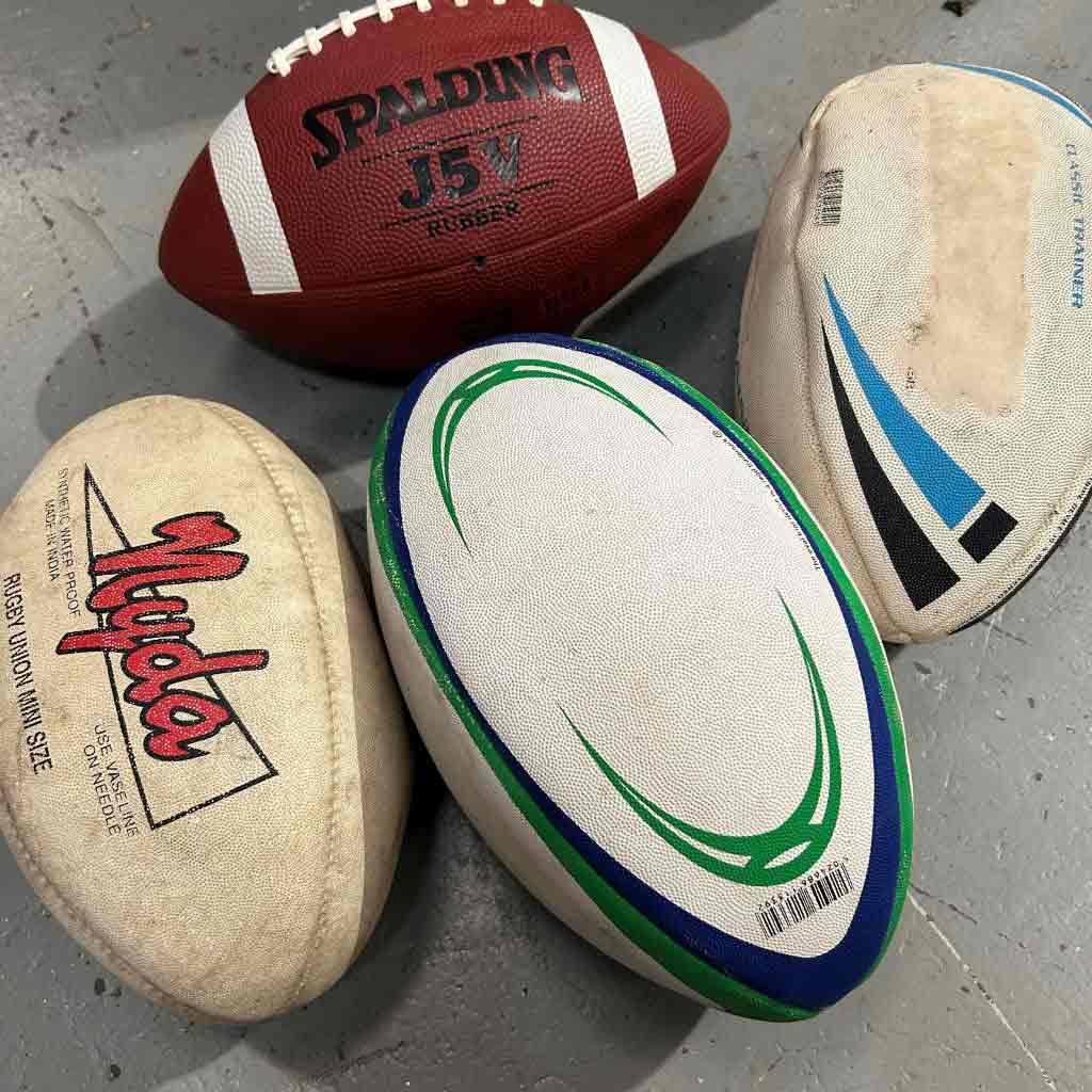 BALL, Rugby - Assorted