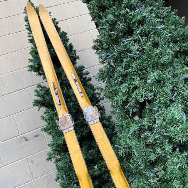 SKIS, Pair - Vintage Ex Long