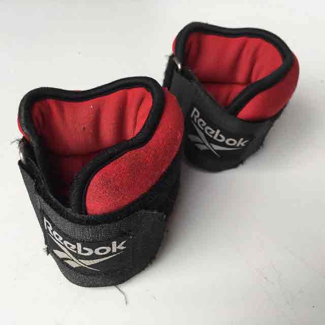 WEIGHT, Wrist Weight Red Reebok Pair