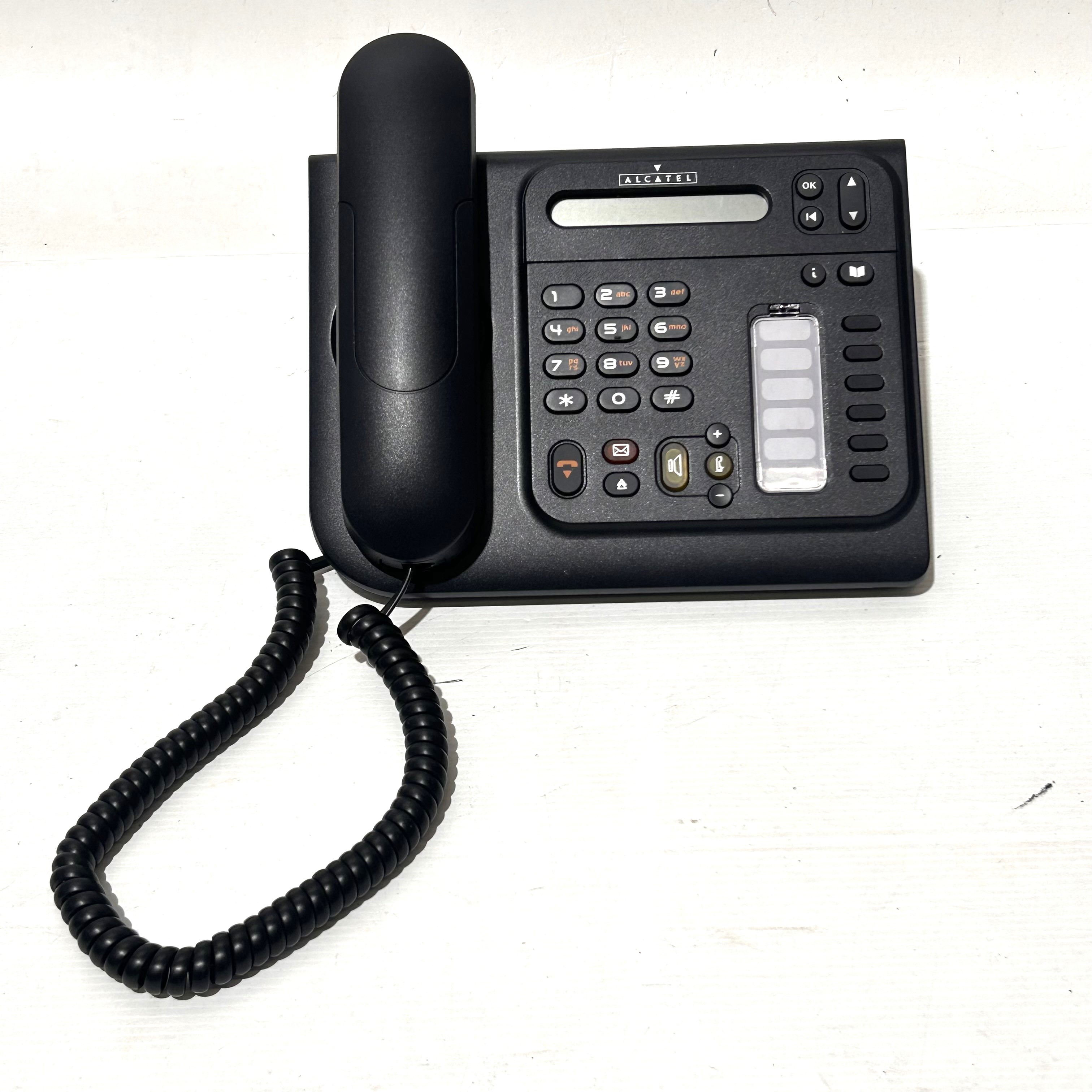 PHONE, Telephone Black ALCATEL 