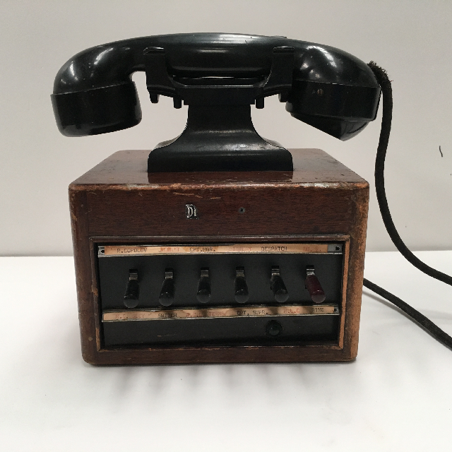 PHONE, Dictograph 1950s Switchboard (6 Switch)