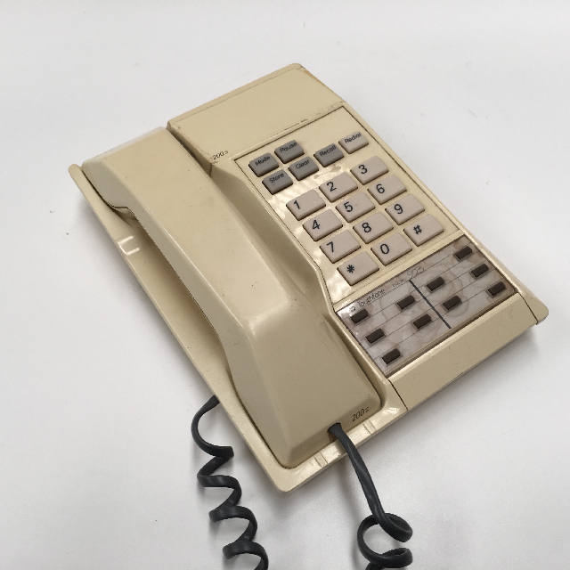 PHONE, Telephone 1990s Cream Telstra Touchfone