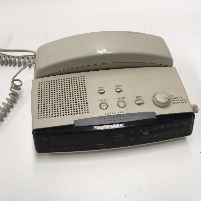 PHONE, Answering Machine GE Clock Radio