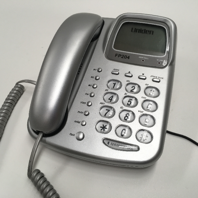 PHONE, Contemp. Silver Uniden