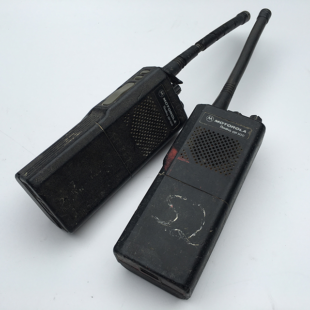 WALKIE TALKIE, Black Motorola