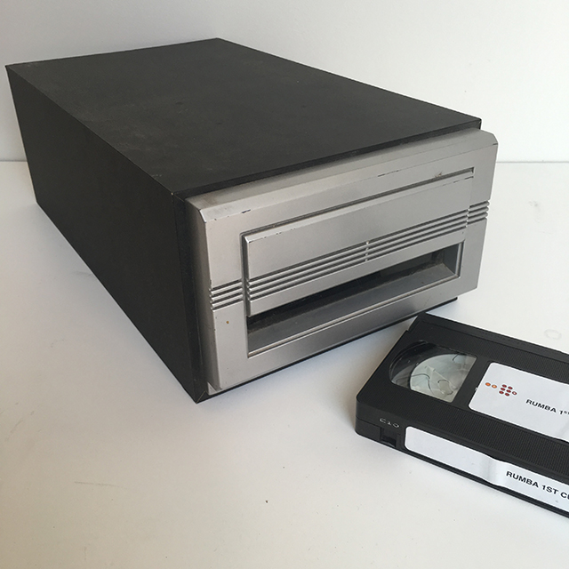 VHS Video Tape Holder Black