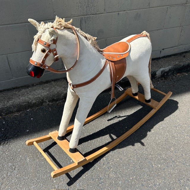 ROCKING HORSE, 75cm x 30cmW x 1100H