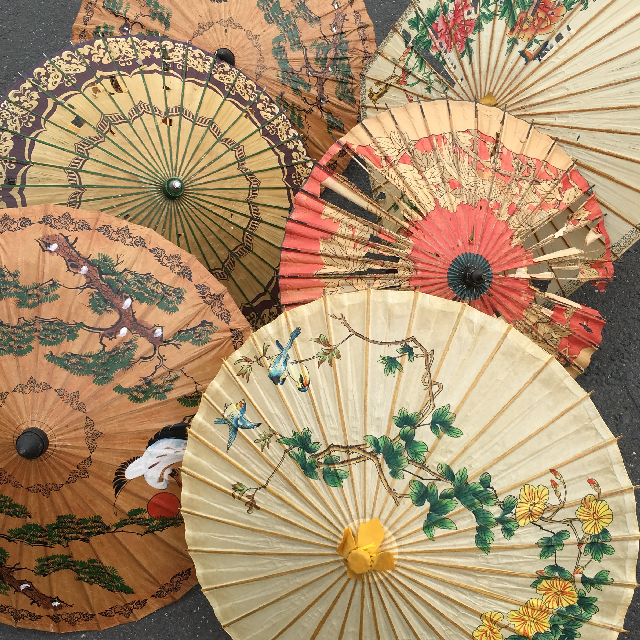 UMBRELLA, Asian - Vintage Assorted
