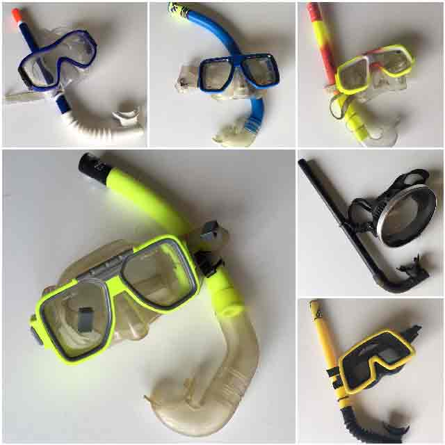 SNORKEL, Mask & Snorkel Set Assorted