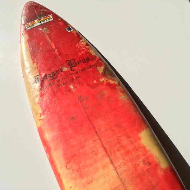 SURFBOARD, Pink / Red Trigger Bros Retro