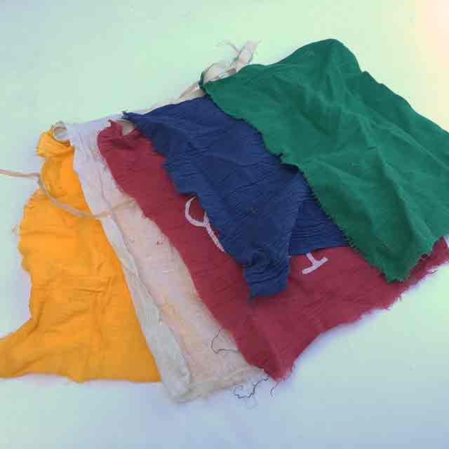 BUNTING, Tibetan Prayer Flag Bunting (Small Plain)
