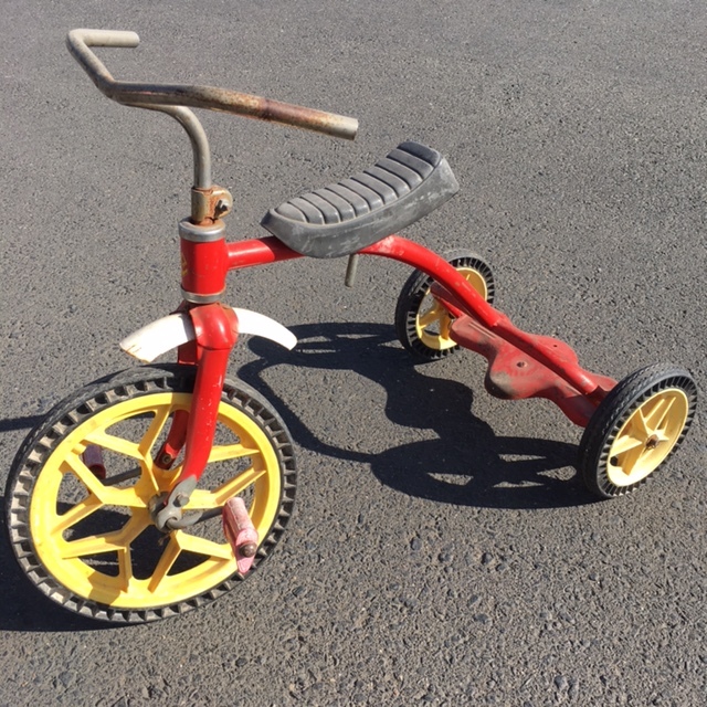 TRICYCLE, Kids Red & Yellow