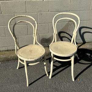 CHAIR, Cafe - Cream Bentwood